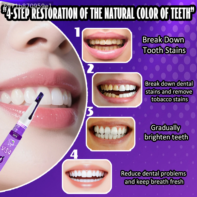 POZOAMIS Purple Whitening Toot - Teeth Whitening Pen ulasan dan harga