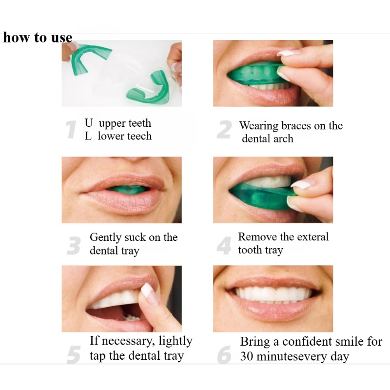 Set Teeth Whitening Tray U-sha - Teeth Whitening With Peroxide ulasan dan harga