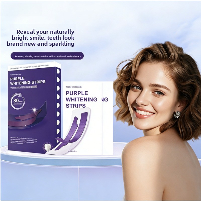 V34 Purple Glowing Dry Tooth S - Teeth Whitening And Stain Removal ulasan dan harga