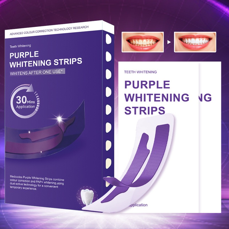 V34 Purple Glowing Dry Tooth S - Teeth Whitening And Stain Removal ulasan dan harga