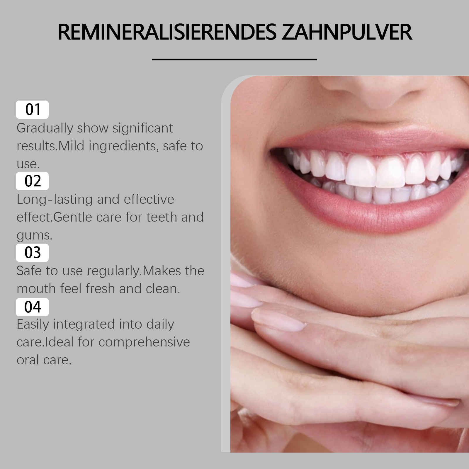 50g Nano-Hydroxyapatite Tooth  - Teeth Whitening Remedies ulasan dan harga