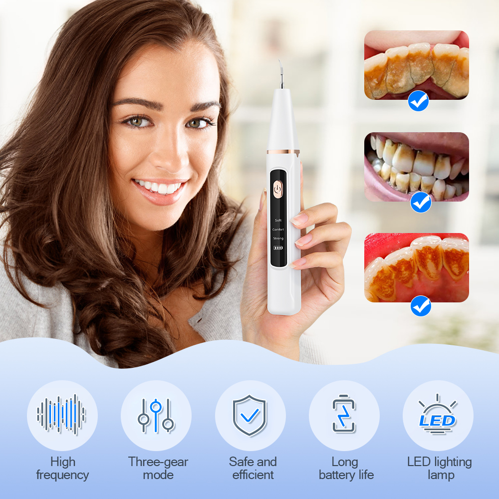 Ultrasonic Dental Scaler Elect - Teeth Whitening And Stain Removal ulasan dan harga