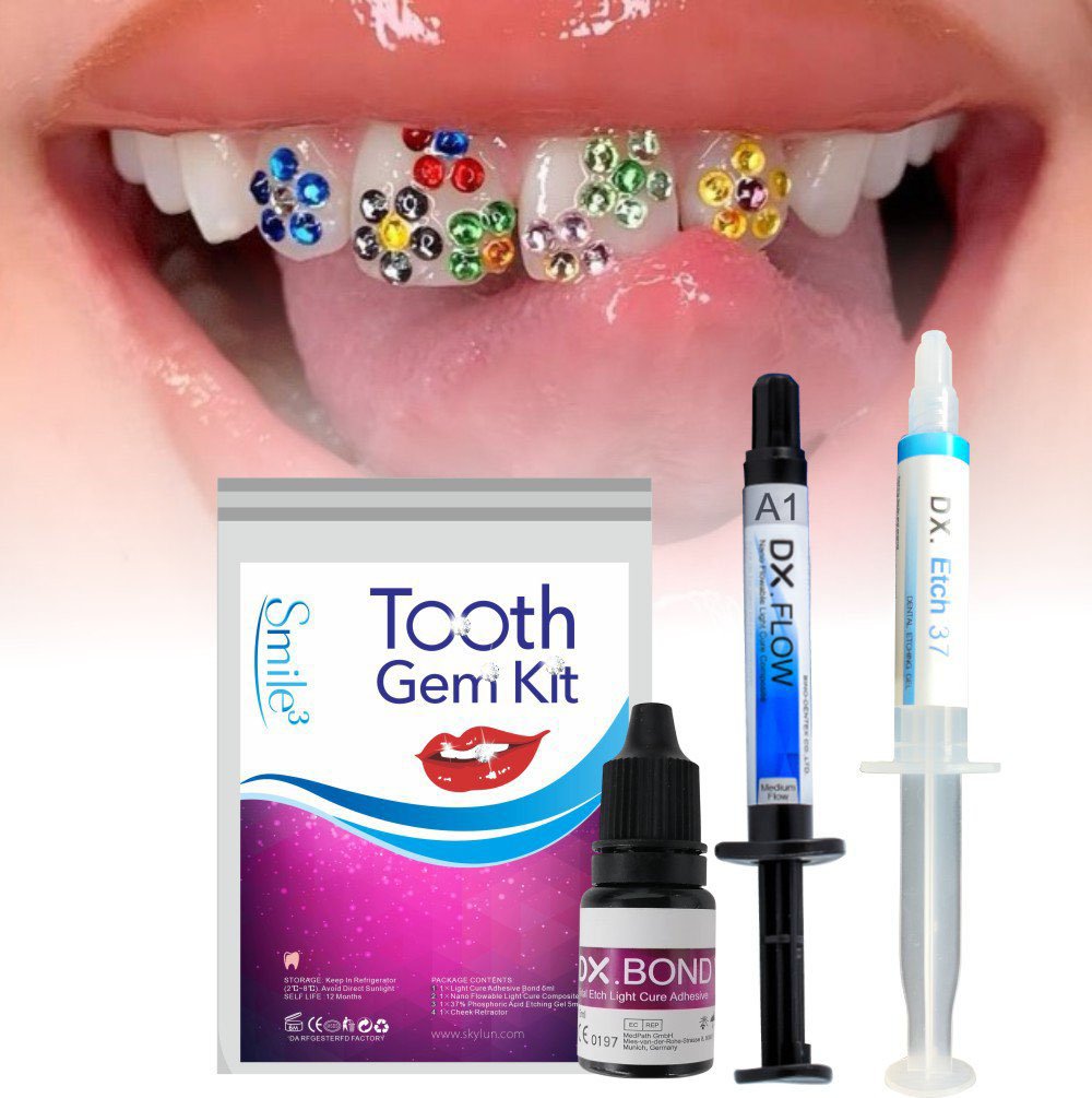 HOT Tooth Gem Kit Teeth Decora - Teeth Whitening With Peroxide ulasan dan harga