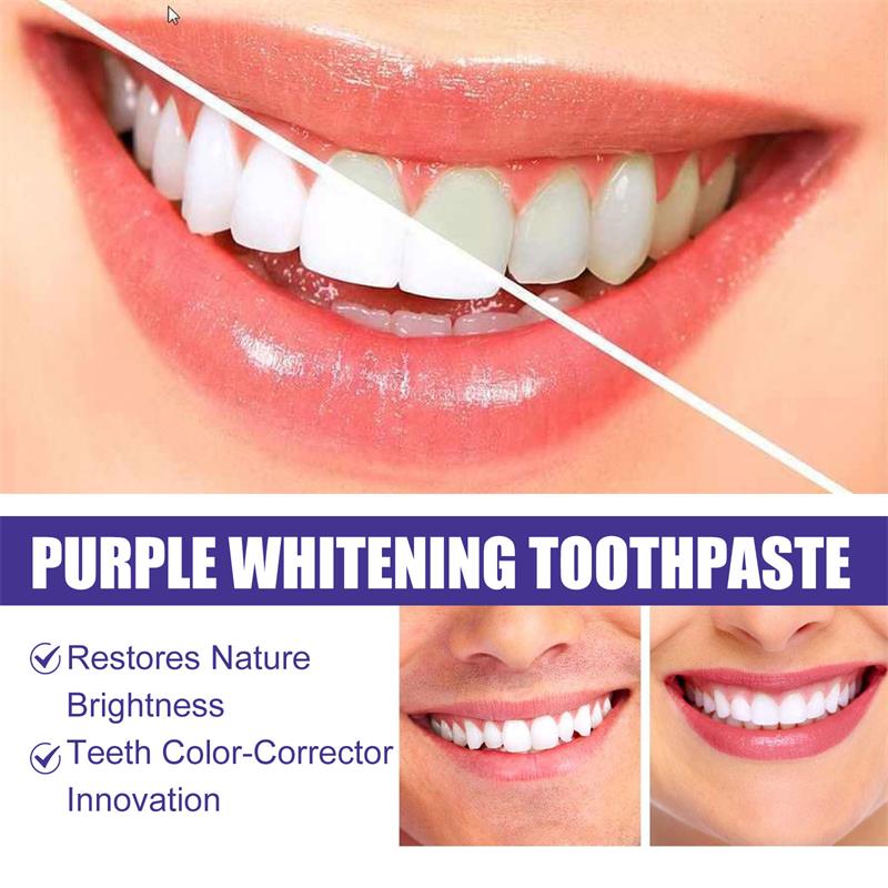 9D Purple Teeth Whitening Toot - Remineralizing Toothpaste ulasan dan harga