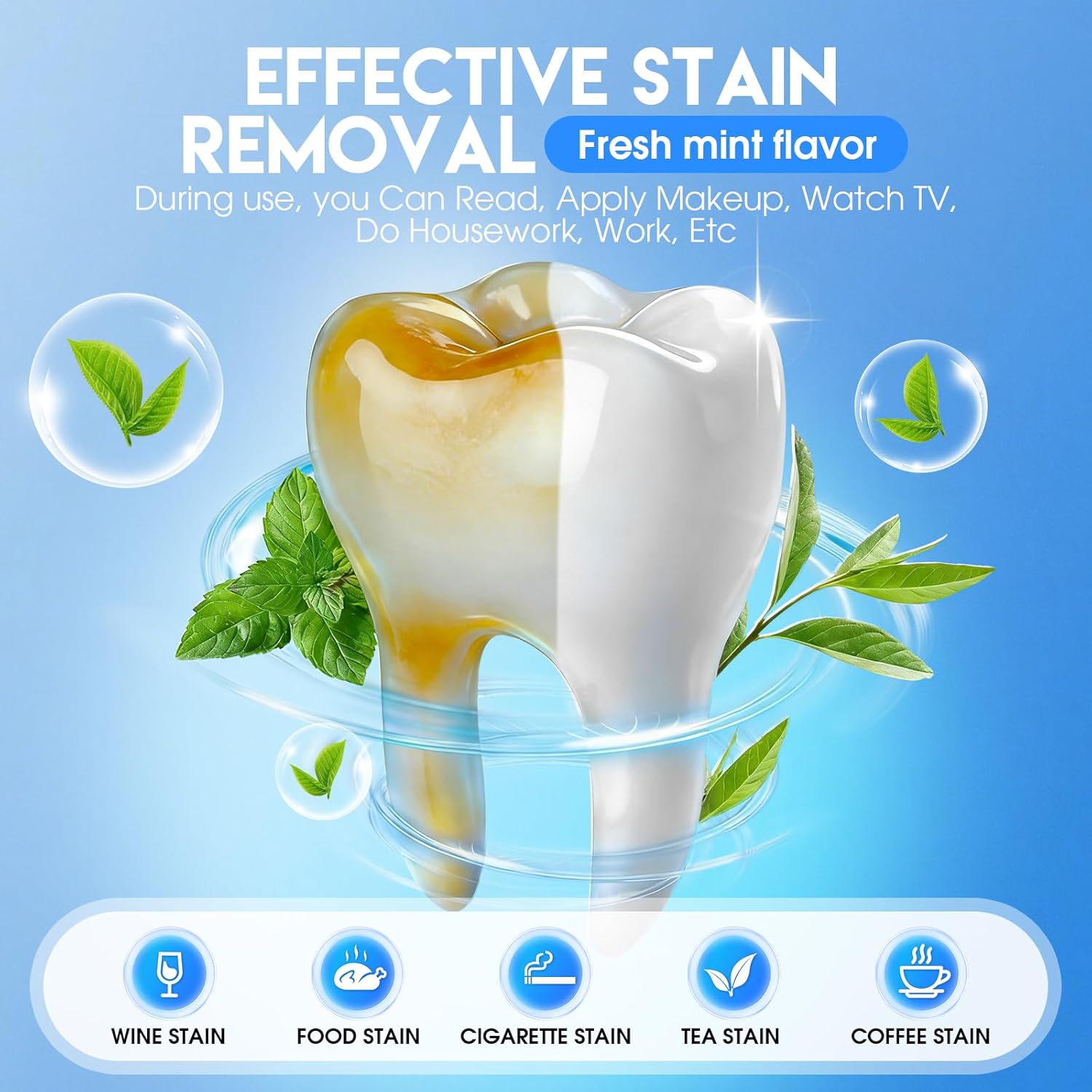 7Pcs TOOTH & GUM Repair Fast-D - Teeth Whitening Promotion ulasan dan harga