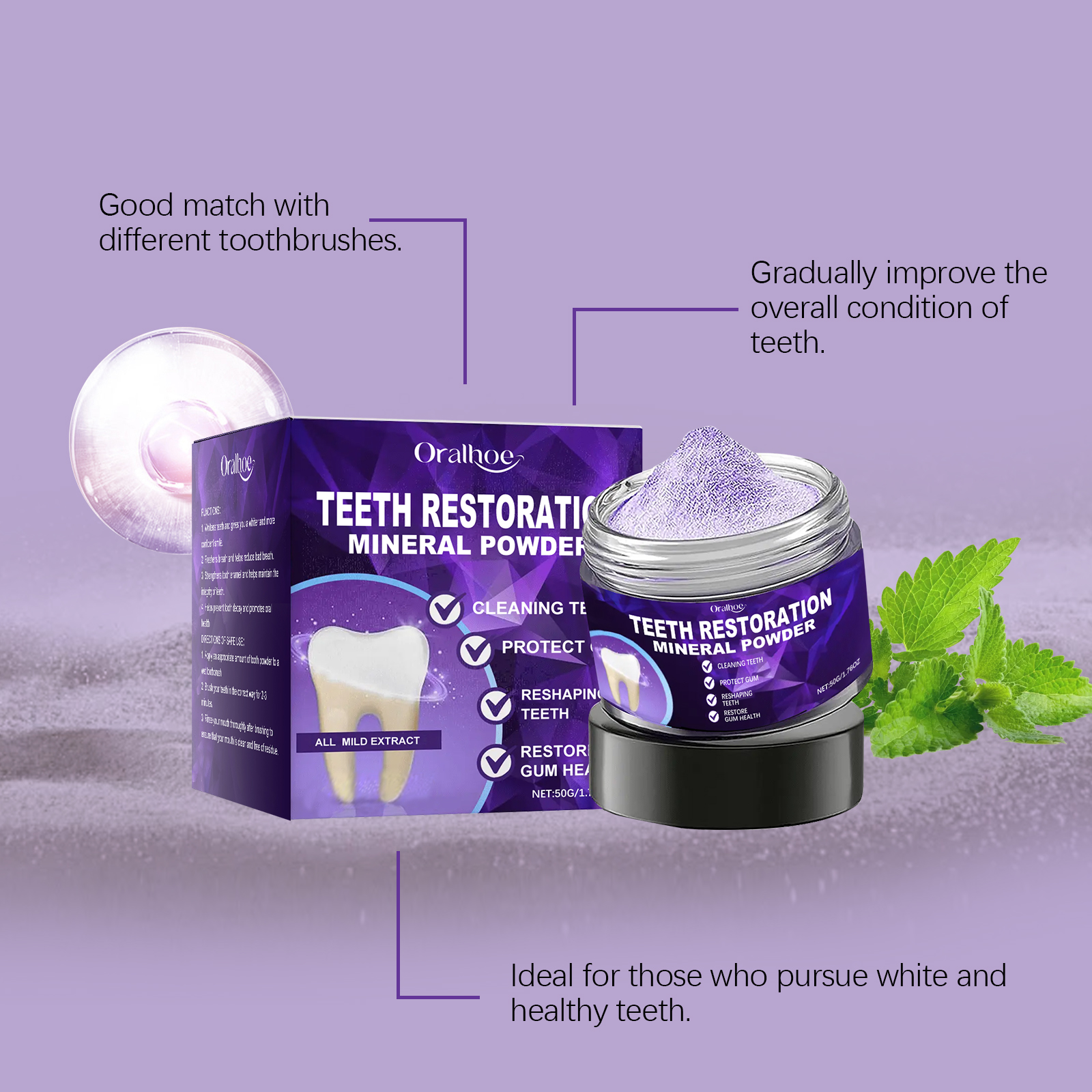 Tooth Powder Remineralizing Na - Remineralizing Toothpaste ulasan dan harga