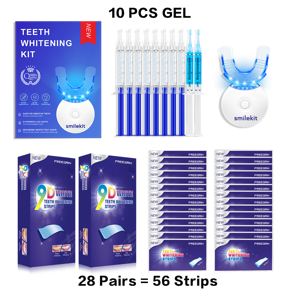 Teeth Whitening Kit - 5X LED L - Teeth Whitening With Peroxide ulasan dan harga