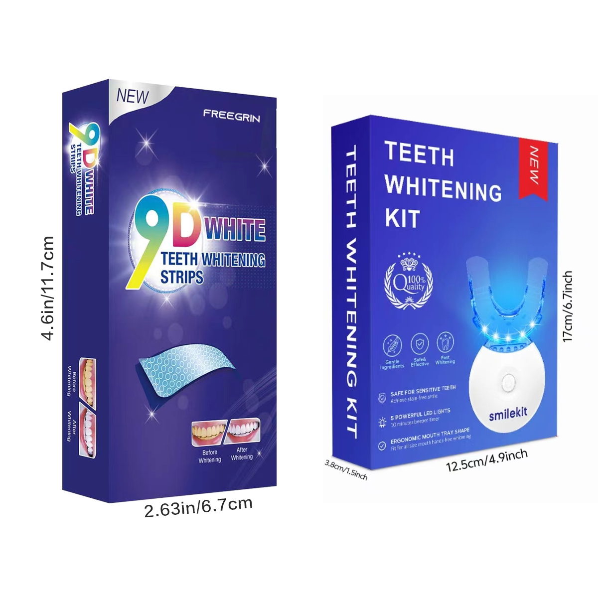 Teeth Whitening Kit - 5X LED L - Teeth Whitening With Peroxide ulasan dan harga