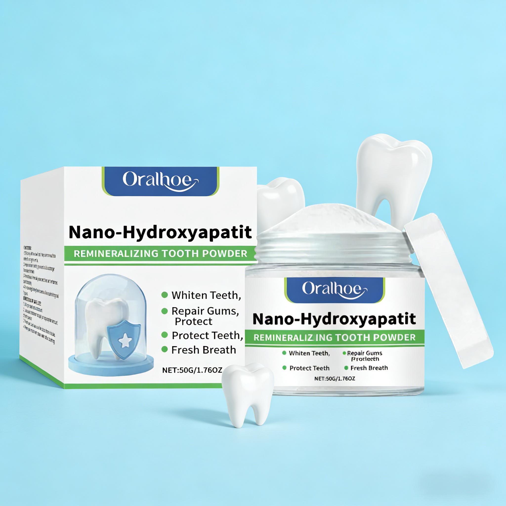 Oralhoe Whitening Tooth Powder - Teeth Whitening Remedies ulasan dan harga