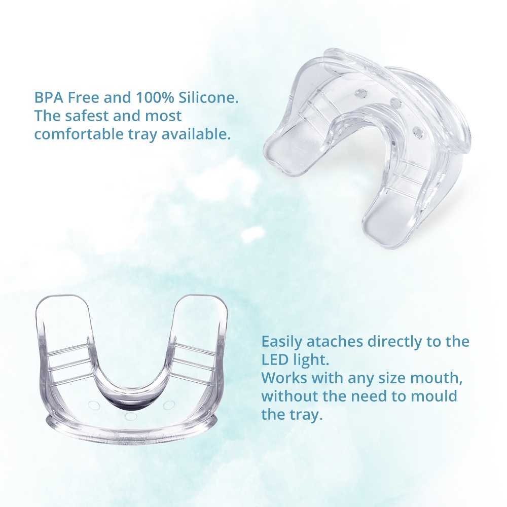 Led Tooth Whitening Kit Free M - Teeth Whitening Logo ulasan dan harga