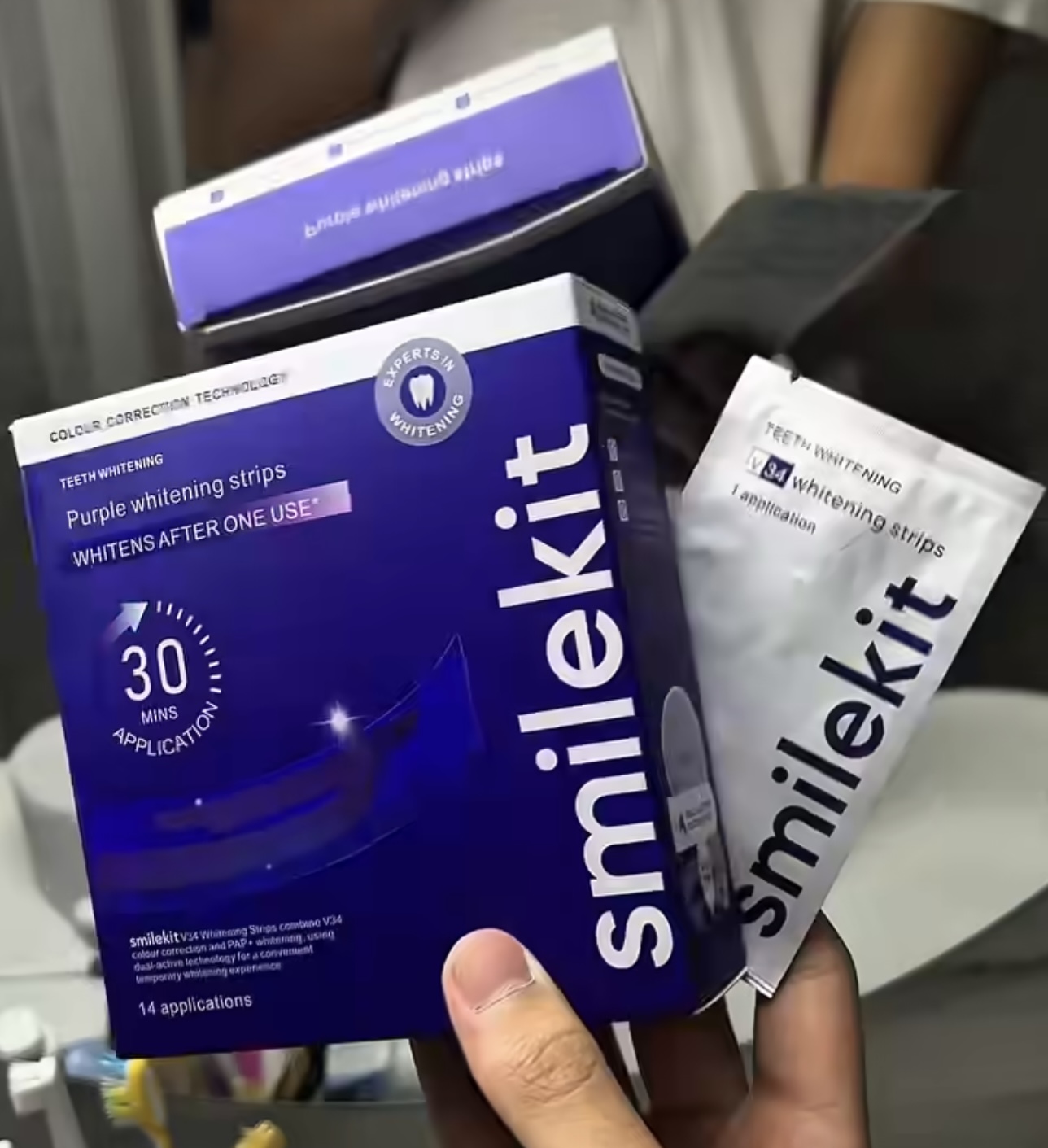 7/14 Pairs Teeth Patch Set Smi - Teeth Whitening With Peroxide ulasan dan harga