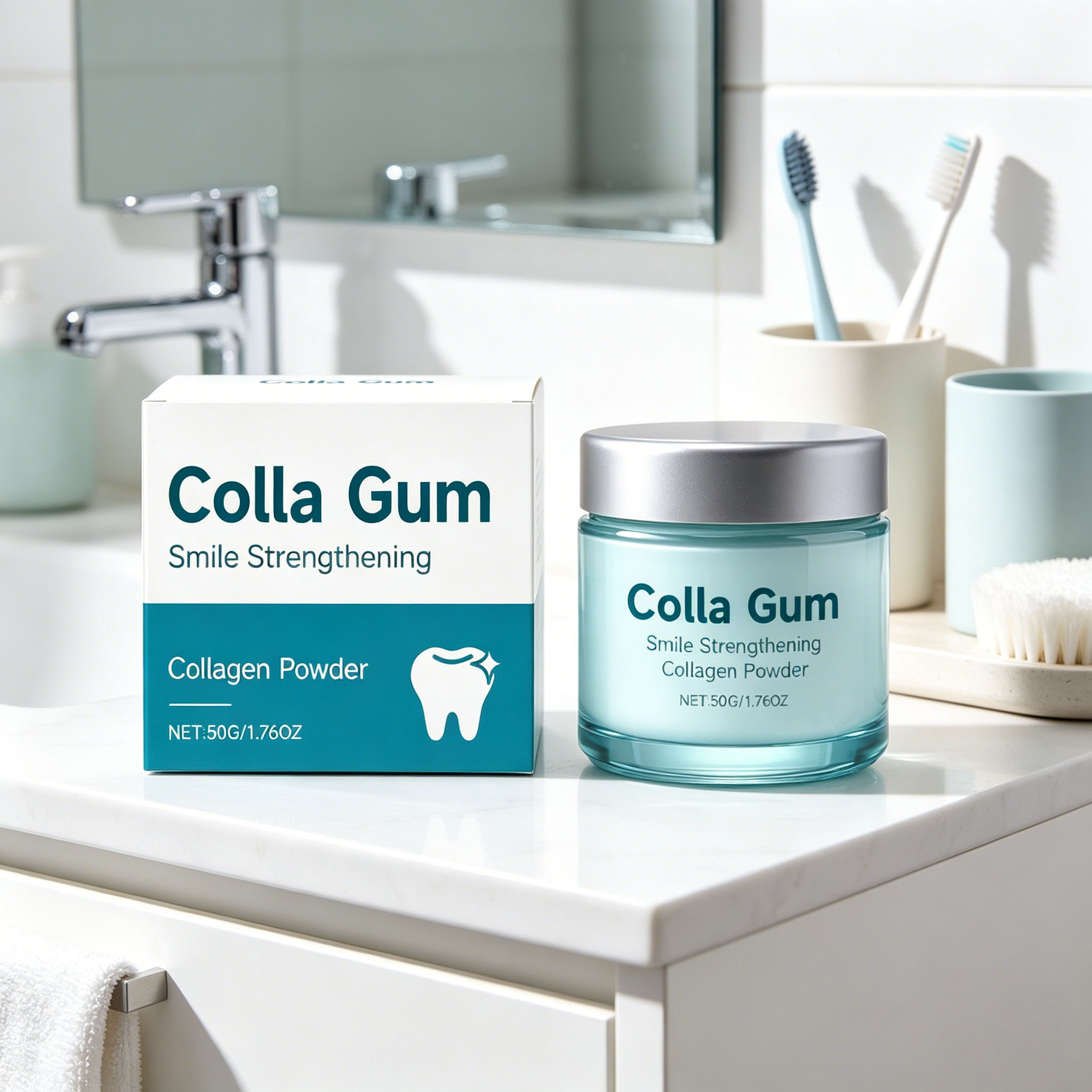 Collagen Whitening Tooth Powde - Teeth Whitening Remedies ulasan dan harga