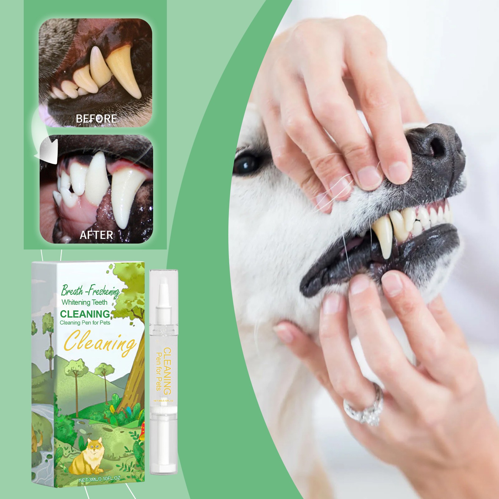 Pen Shaped Design Pet Teeth Wh - Teeth Whitening Pen ulasan dan harga