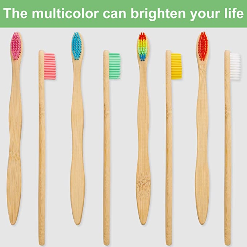 50/100PCS Colorful Natural Bam - Teeth Whitening Logo ulasan dan harga