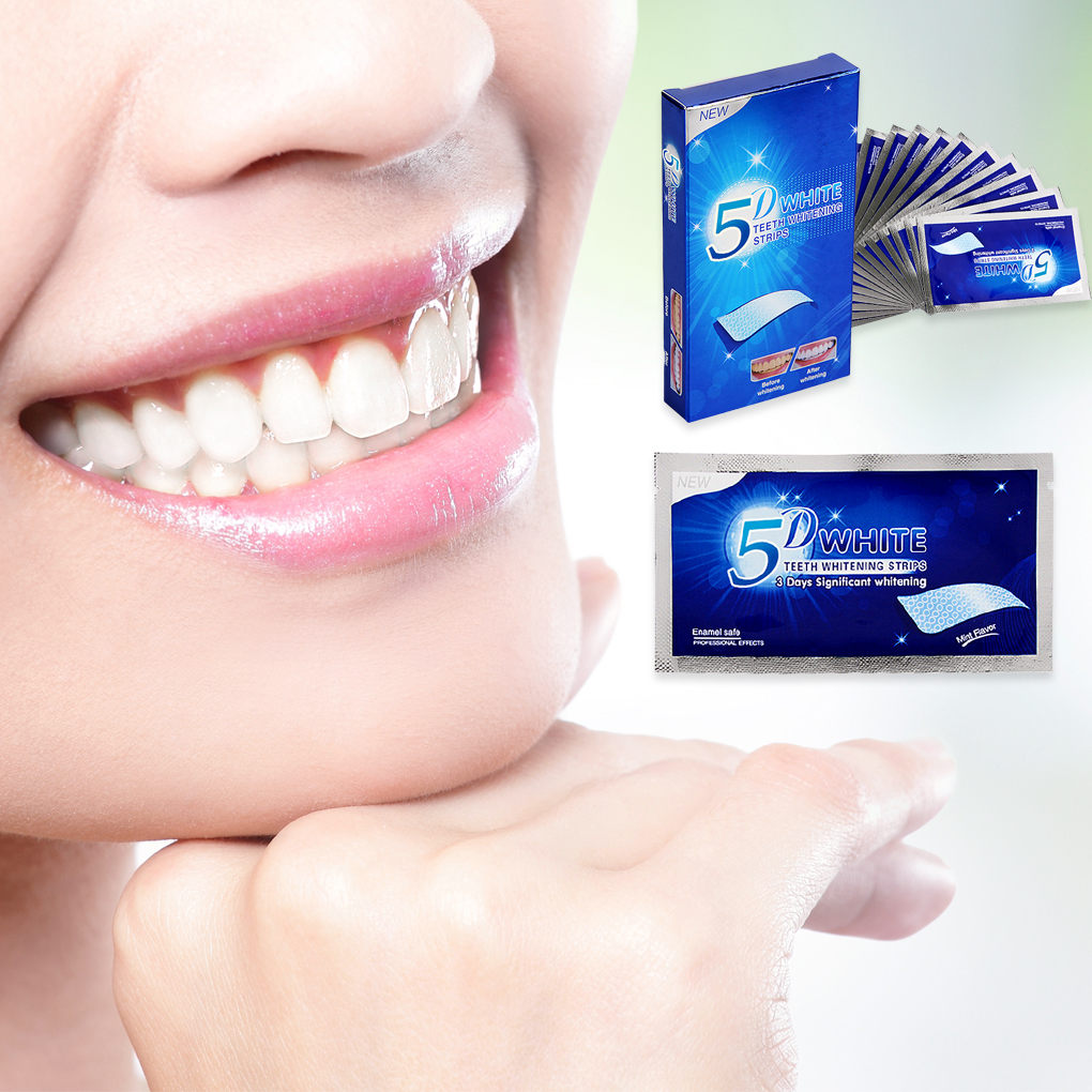 70/140 Pairs 5D White Teeth Wh - Teeth Whitening Effects ulasan dan harga