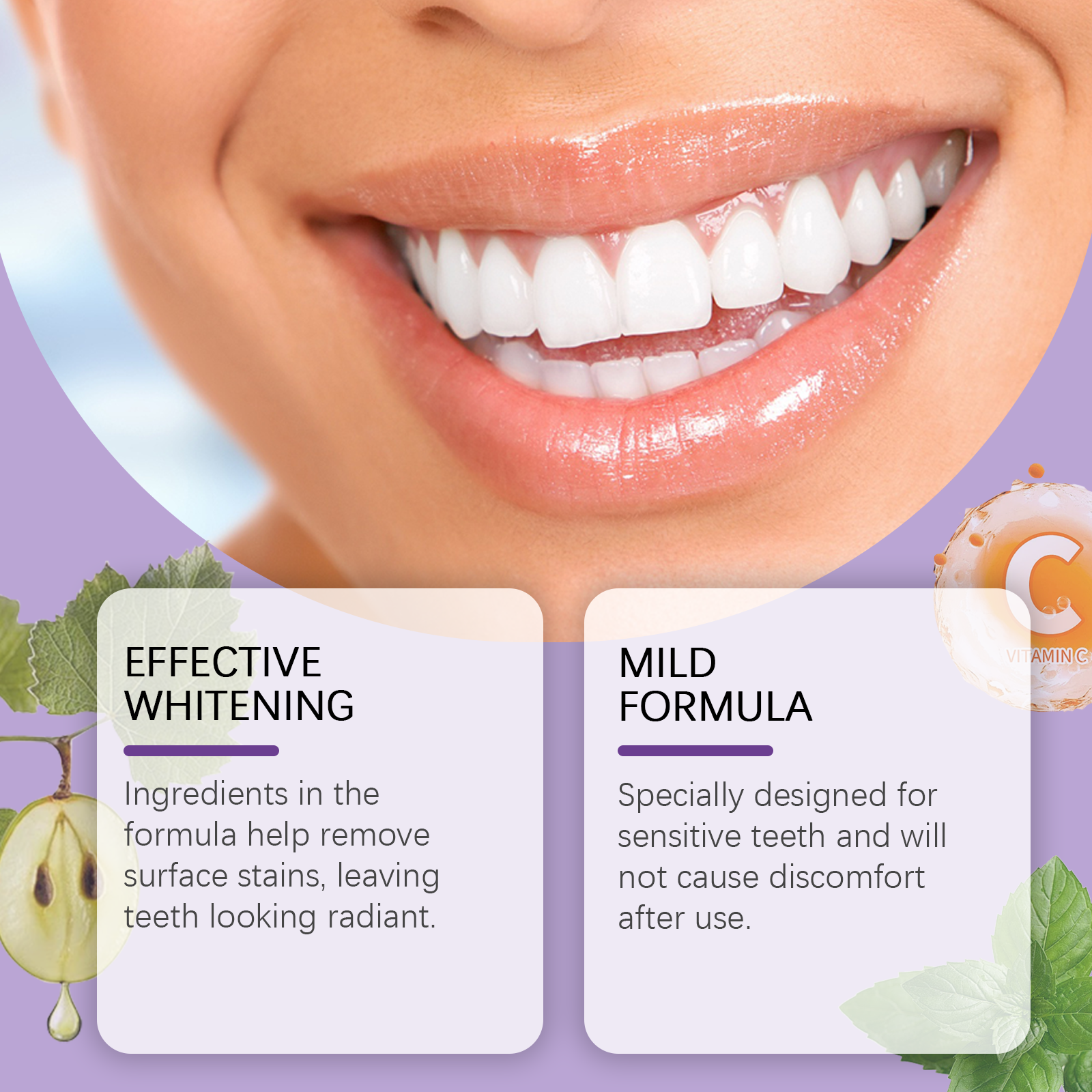 Purple Teeth Whitening Pen - D - Teeth Whitening Pen ulasan dan harga