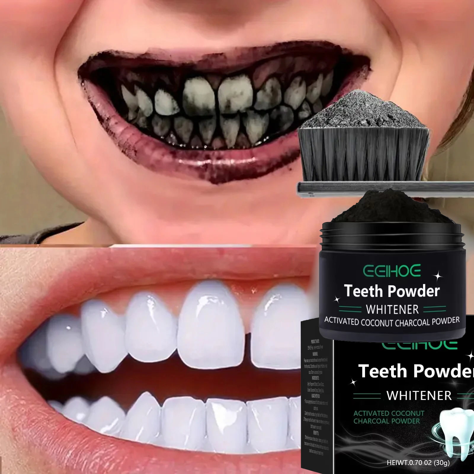 Teeth Brightening Whitening Po - Teeth Whitening Remedies ulasan dan harga