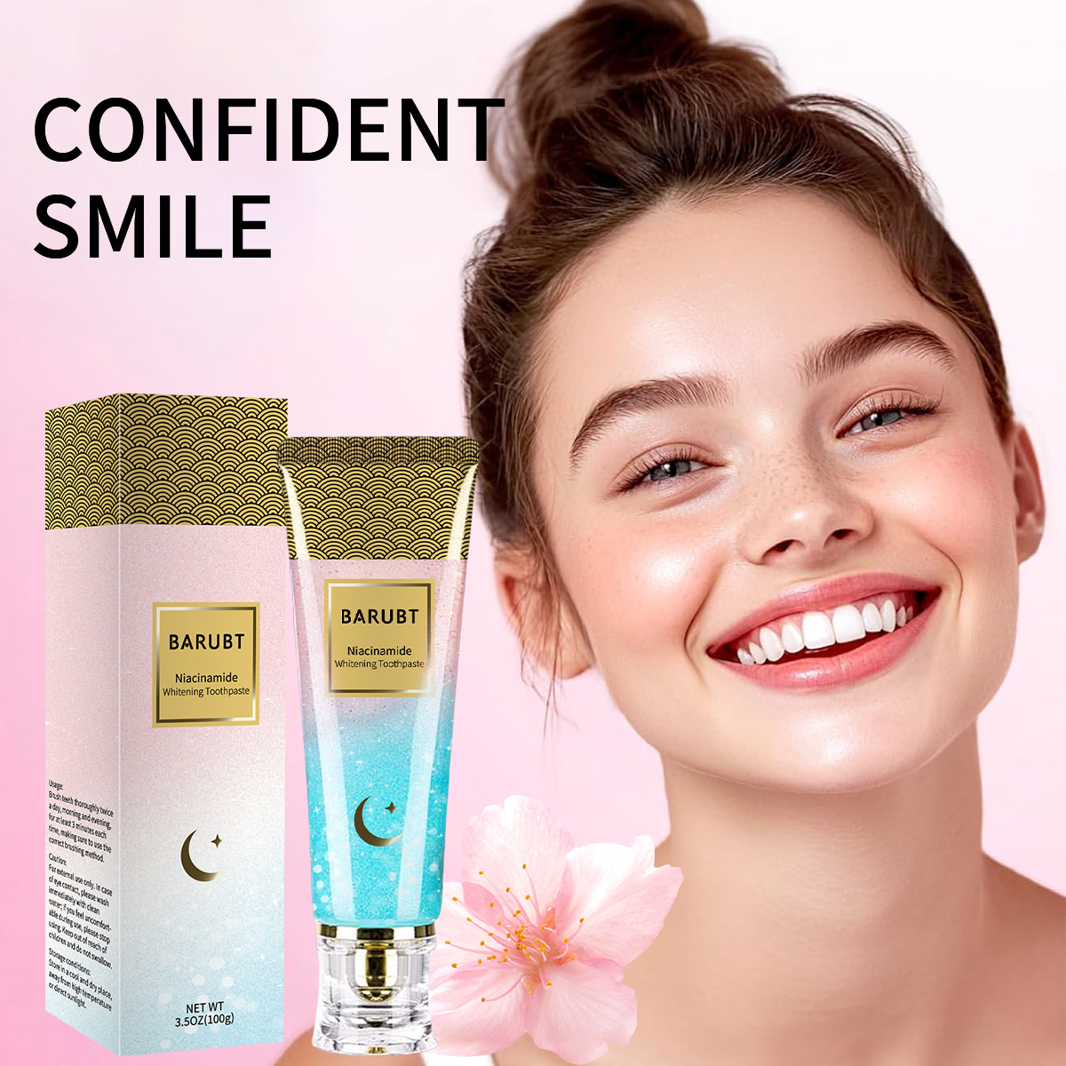 BARUBT Niacinamide Whitening T - Remineralizing Toothpaste ulasan dan harga